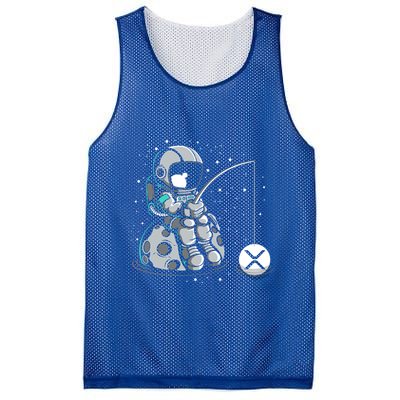 Ripple Fishing Krypto Bullrun Xrp Token Rich Millionaire Gift Mesh Reversible Basketball Jersey Tank