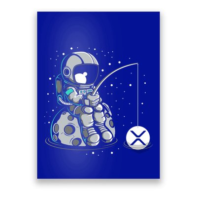 Ripple Fishing Krypto Bullrun Xrp Token Rich Millionaire Gift Poster