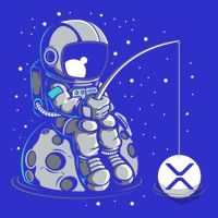 Ripple Fishing Krypto Bullrun Xrp Token Rich Millionaire Gift Poster