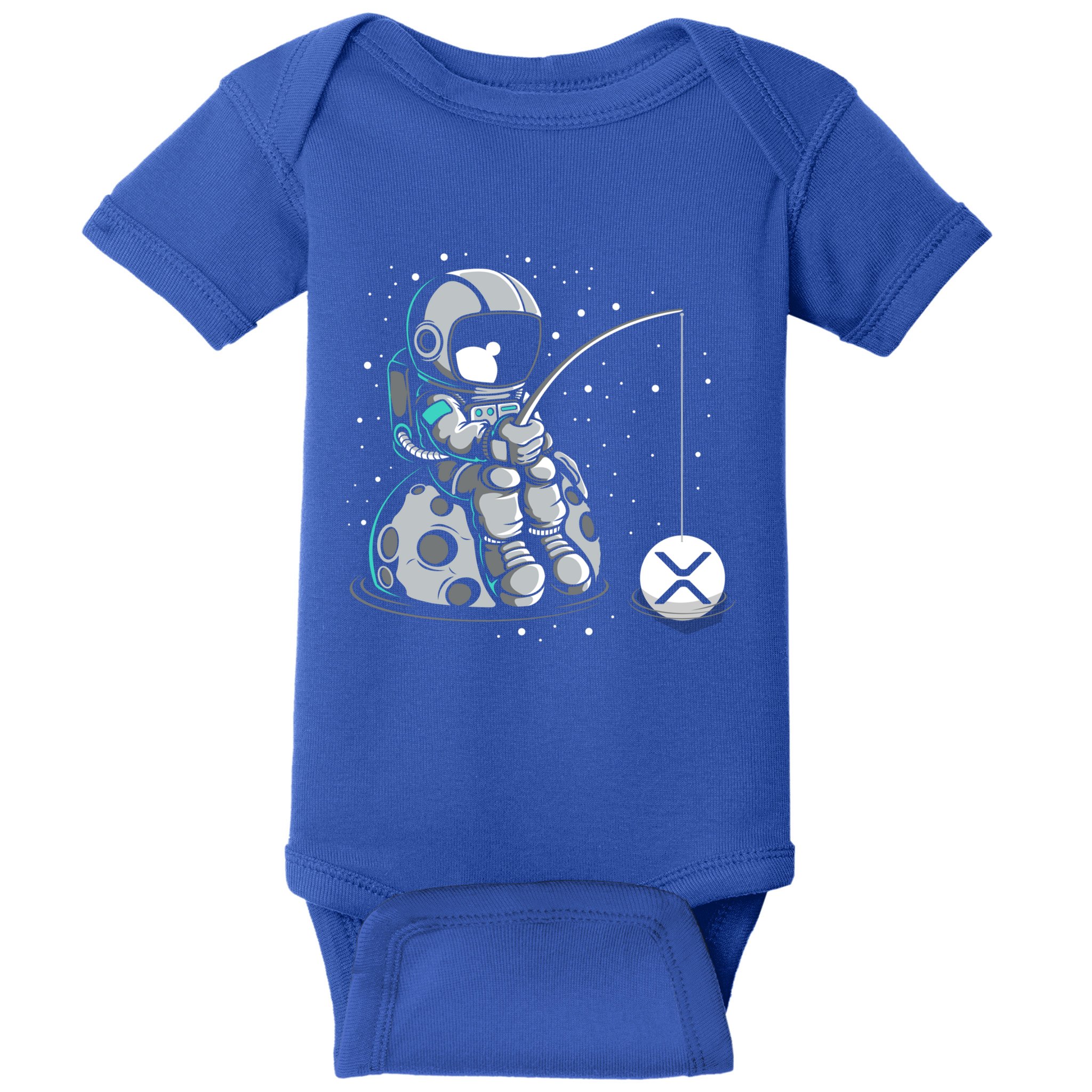 Ripple Fishing Krypto Bullrun Xrp Token Rich Millionaire Gift Baby Bodysuit