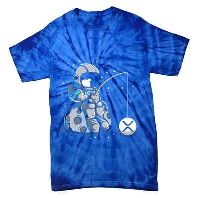 Ripple Fishing Krypto Bullrun Xrp Token Rich Millionaire Gift Tie-Dye T-Shirt