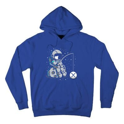 Ripple Fishing Krypto Bullrun Xrp Token Rich Millionaire Gift Tall Hoodie