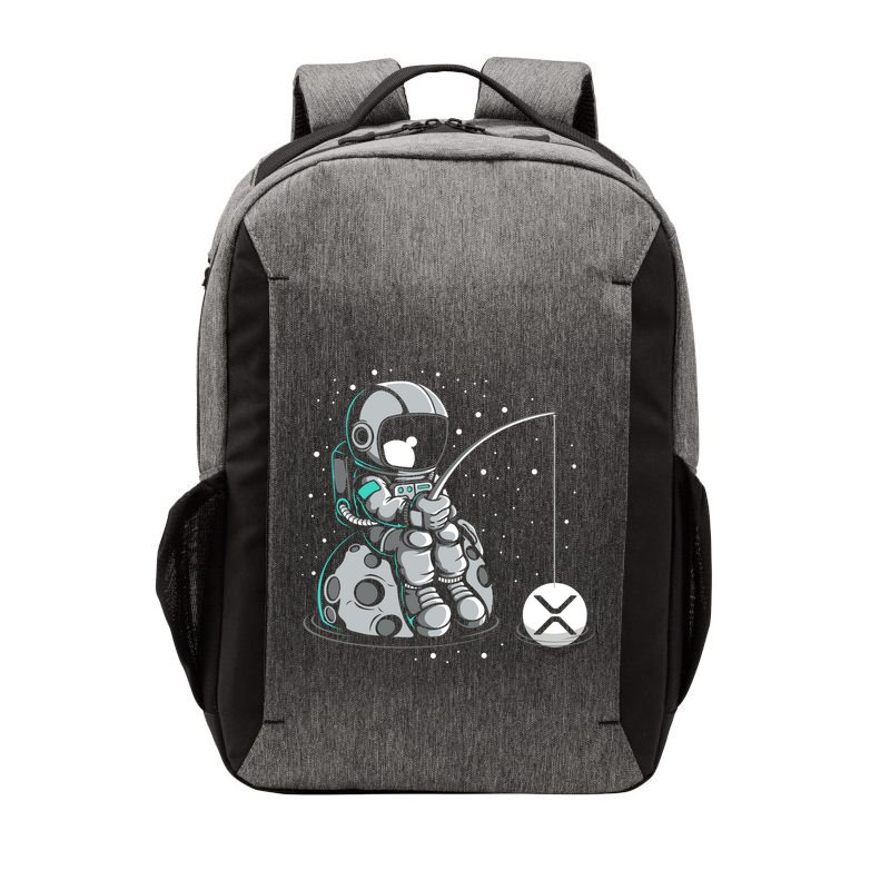 Ripple Fishing Krypto Bullrun Xrp Token Rich Millionaire Gift Vector Backpack