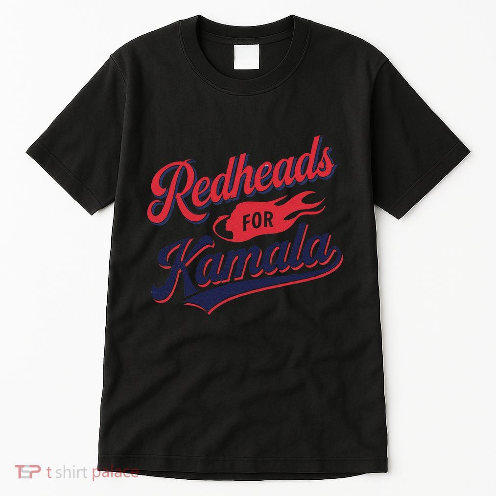 Redheads For Kamala 2024 Harris Walz Vintage Tall T-Shirt