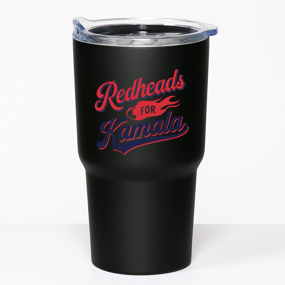 Redheads For Kamala 2024 Harris Walz Vintage Tumbler