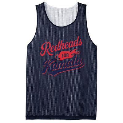 Redheads For Kamala 2024 Harris Walz Vintage Mesh Reversible Basketball Jersey Tank