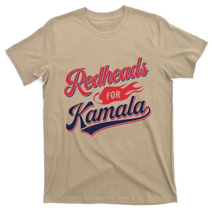 Redheads For Kamala 2024 Harris Walz Vintage T-Shirt