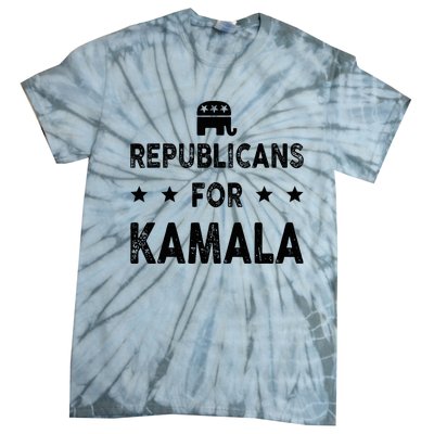 Republicans For Kamala Harris Tie-Dye T-Shirt