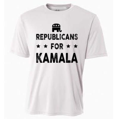 Republicans For Kamala Harris Cooling Performance Crew T-Shirt