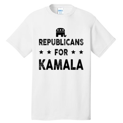 Republicans For Kamala Harris Tall T-Shirt