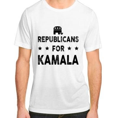 Republicans For Kamala Harris Adult ChromaSoft Performance T-Shirt