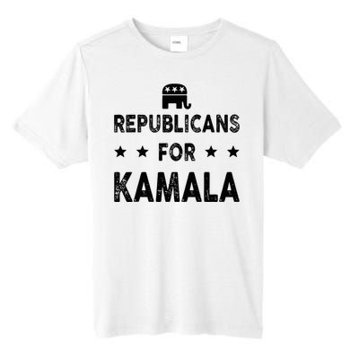 Republicans For Kamala Harris Tall Fusion ChromaSoft Performance T-Shirt