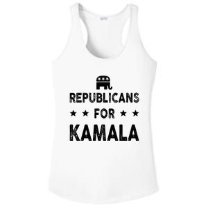 Republicans For Kamala Harris Ladies PosiCharge Competitor Racerback Tank