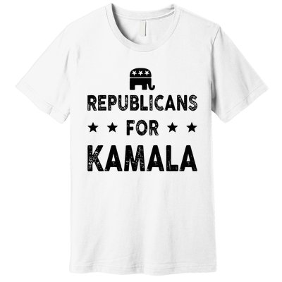 Republicans For Kamala Harris Premium T-Shirt