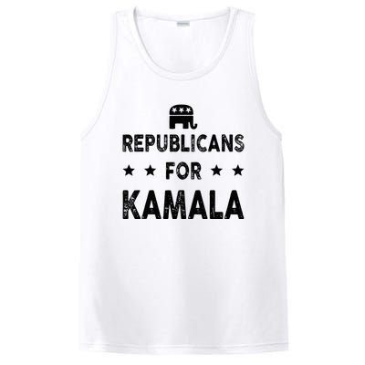 Republicans For Kamala Harris PosiCharge Competitor Tank