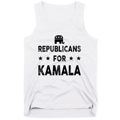 Republicans For Kamala Harris Tank Top