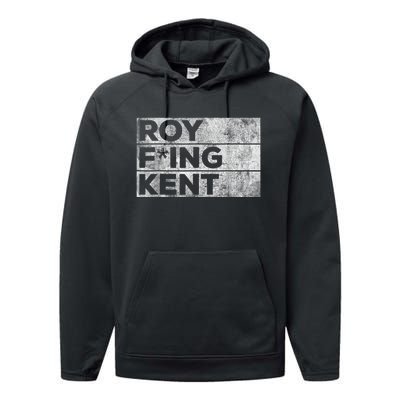 Roy Freaking Kent, Roy Kent, Ted Lasso, Lasso Beard Performance Fleece Hoodie