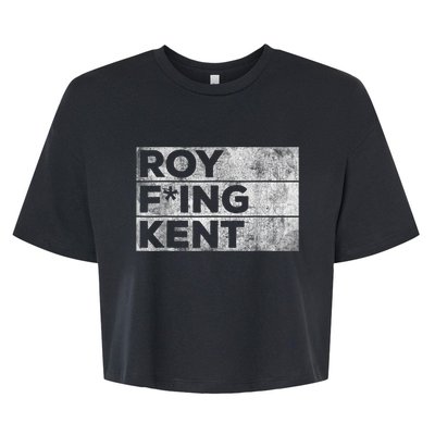 Roy Freaking Kent, Roy Kent, Ted Lasso, Lasso Beard Bella+Canvas Jersey Crop Tee