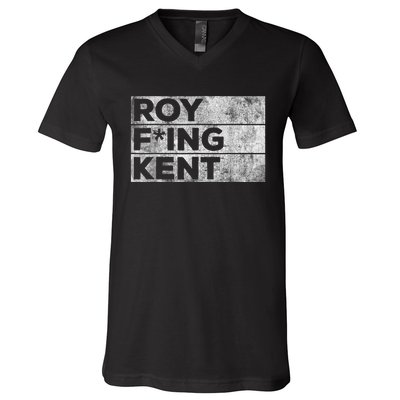 Roy Freaking Kent, Roy Kent, Ted Lasso, Lasso Beard V-Neck T-Shirt