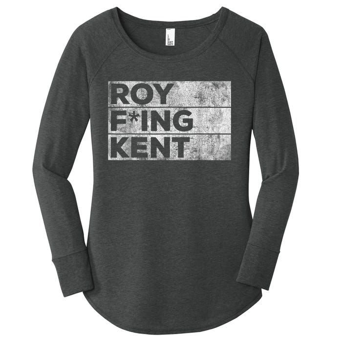 Roy Freaking Kent, Roy Kent, Ted Lasso, Lasso Beard Women's Perfect Tri Tunic Long Sleeve Shirt