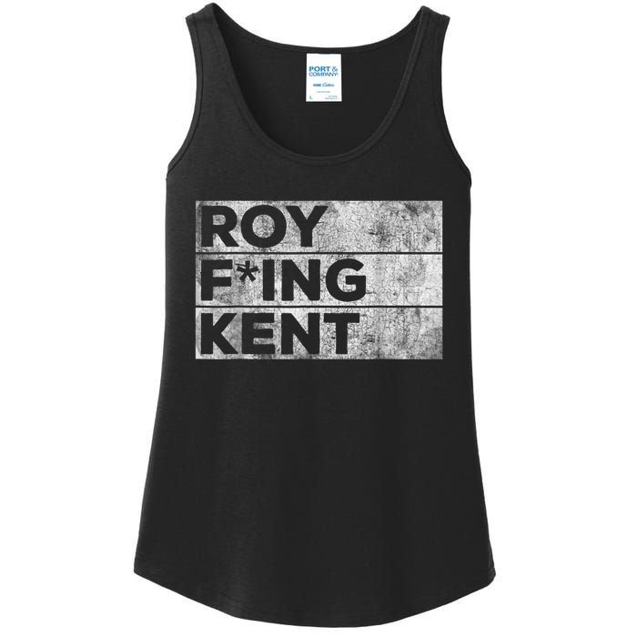 Roy Freaking Kent, Roy Kent, Ted Lasso, Lasso Beard Ladies Essential Tank