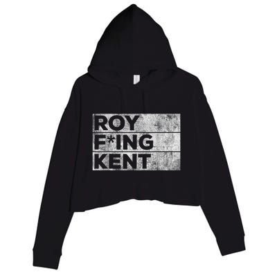 Roy Freaking Kent, Roy Kent, Ted Lasso, Lasso Beard Crop Fleece Hoodie