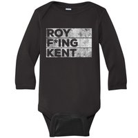 Roy Freaking Kent, Roy Kent, Ted Lasso, Lasso Beard Baby Long Sleeve Bodysuit