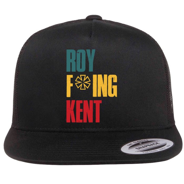 Roy Freaking Kent Vintage Flat Bill Trucker Hat