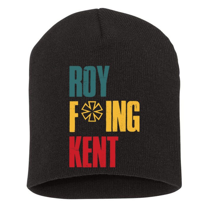 Roy Freaking Kent Vintage Short Acrylic Beanie