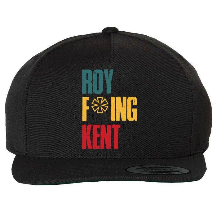 Roy Freaking Kent Vintage Wool Snapback Cap