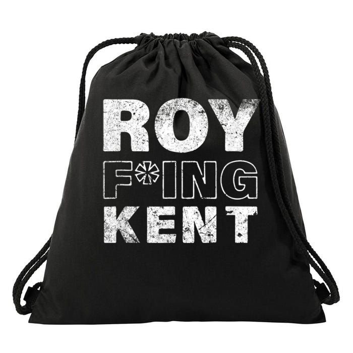 Roy Fing Kent Shirts Roy Fing Kent Roy Freaking Kent Vintage Design Drawstring Bag