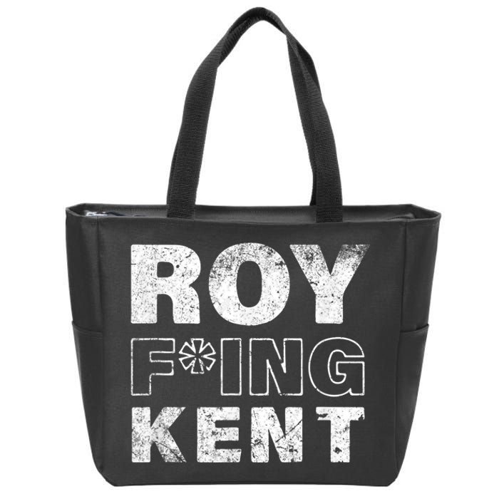 Roy Fing Kent Shirts Roy Fing Kent Roy Freaking Kent Vintage Design Zip Tote Bag