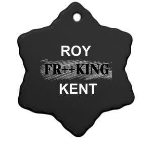 Roy Freaking Kent Ceramic Star Ornament