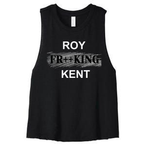 Roy Freaking Kent Women's Racerback Cropped Tank