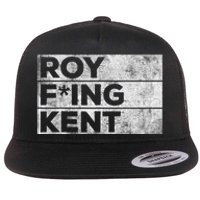 Roy Freaking Kent Vintage Retro Funny Flat Bill Trucker Hat