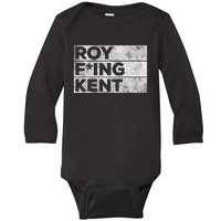 Roy Freaking Kent Vintage Retro Funny Baby Long Sleeve Bodysuit