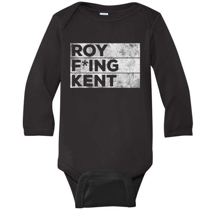 Roy Freaking Kent Vintage Retro Funny Baby Long Sleeve Bodysuit