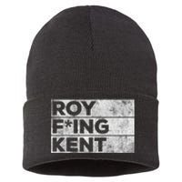 Roy Freaking Kent Vintage Retro Funny Sustainable Knit Beanie