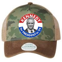 Robert F Kennedy Jr For President In 2024 Emblem Button Legacy Tie Dye Trucker Hat
