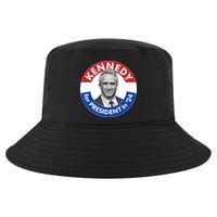 Robert F Kennedy Jr For President In 2024 Emblem Button Cool Comfort Performance Bucket Hat