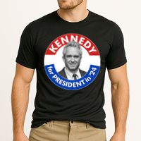 Robert F Kennedy Jr For President In 2024 Emblem Button Performance Shirt