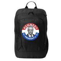 Robert F Kennedy Jr For President In 2024 Emblem Button City Backpack