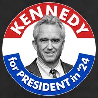 Robert F Kennedy Jr For President In 2024 Emblem Button Beanie