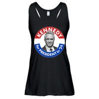 Robert F Kennedy Jr For President In 2024 Emblem Button Ladies Essential Flowy Tank