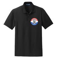 Robert F Kennedy Jr For President In 2024 Emblem Button Dry Zone Grid Polo