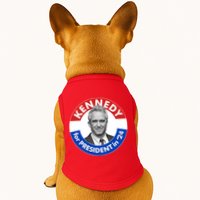 Robert F Kennedy Jr For President In 2024 Emblem Button Doggie Tank
