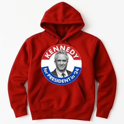 Robert F Kennedy Jr For President In 2024 Emblem Button Hoodie