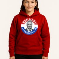Robert F Kennedy Jr For President In 2024 Emblem Button Hoodie