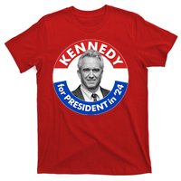 Robert F Kennedy Jr For President In 2024 Emblem Button T-Shirt