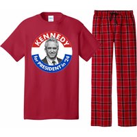 Robert F Kennedy Jr For President In 2024 Emblem Button Pajama Set